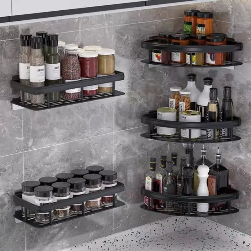Drill-Free Shower Shelf Rack