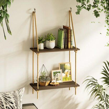 Woven Hanger Wall Shelves