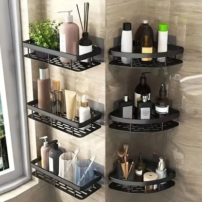 Drill-Free Shower Shelf Rack