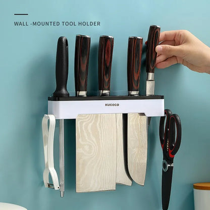 Wall-Mounted Knife & Cutlery Holder