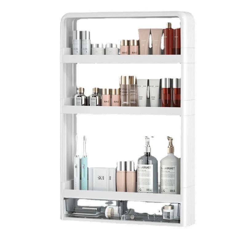 Wall-Mounted Bathroom Storage Rack