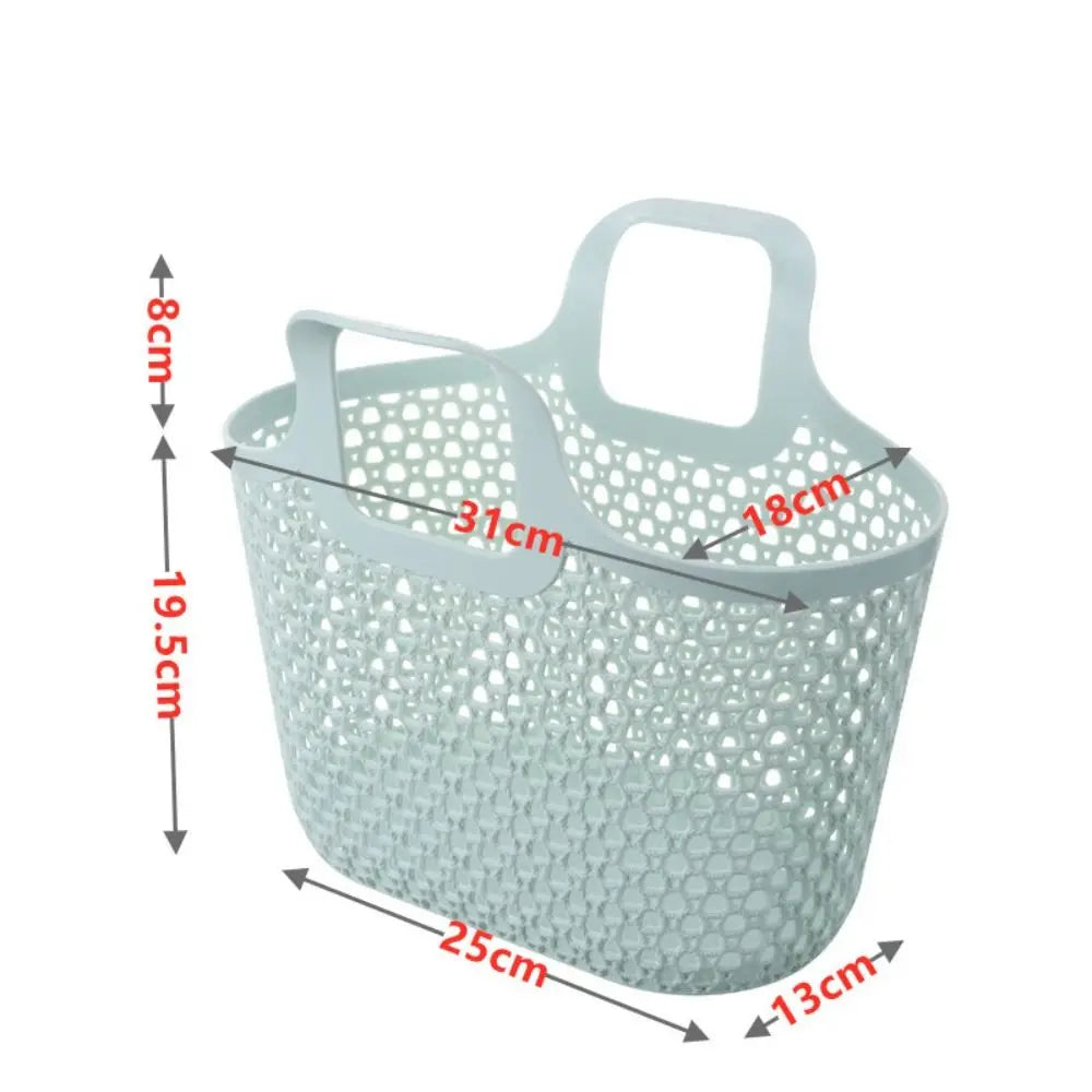 Portable Drainable Shower Basket – Large