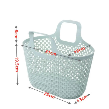 Portable Drainable Shower Basket – Large