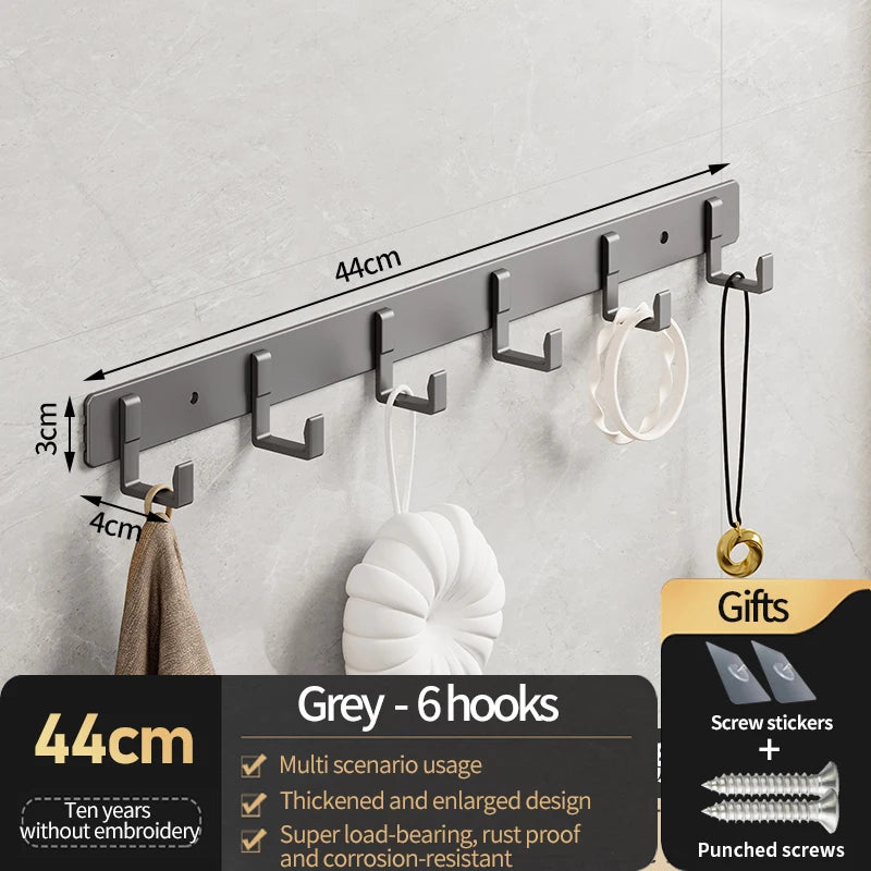 Multi-Purpose Wall & Door Hooks – Strong
