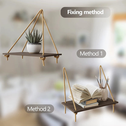 Woven Hanger Wall Shelves